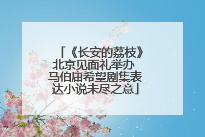 《长安的荔枝》北京见面礼举办 马伯庸希望剧集表达小说未尽之意