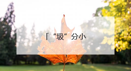 “圾”分小课堂进乡村