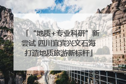 “地质+专业科研”新尝试 四川宜宾兴文石海打造地质旅游新标杆