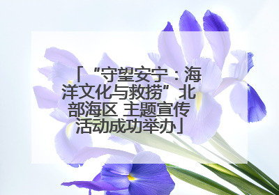 “守望安宁：海洋文化与救捞”北部海区 主题宣传活动成功举办