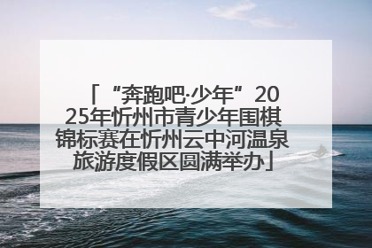 “奔跑吧·少年”2025年忻州市青少年围棋锦标赛在忻州云中河温泉旅游度假区圆满举办