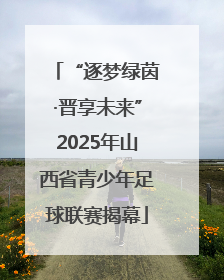“逐梦绿茵·晋享未来”2025年山西省青少年足球联赛揭幕