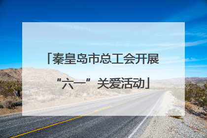 秦皇岛市总工会开展“六一”关爱活动
