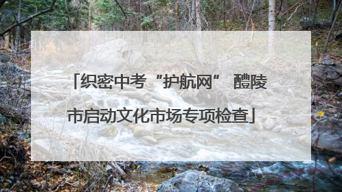 织密中考“护航网” 醴陵市启动文化市场专项检查