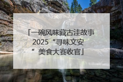 一碗风味藏古洼故事 2025“寻味文安”美食大赛收官