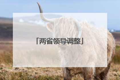 两省领导调整