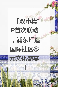 双市集IP首次联动，浦东打造国际社区多元文化盛宴