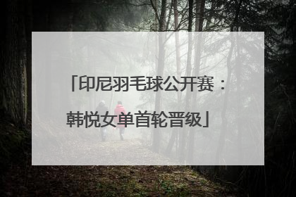 印尼羽毛球公开赛：韩悦女单首轮晋级
