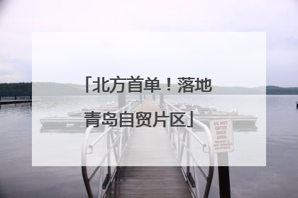 北方首单！落地青岛自贸片区