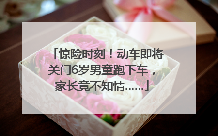 惊险时刻！动车即将关门6岁男童跑下车，家长竟不知情……