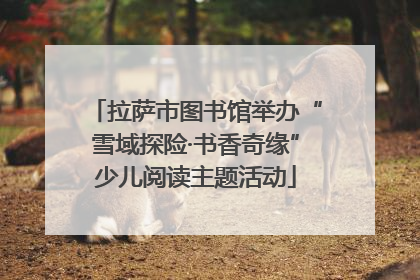 拉萨市图书馆举办“雪域探险·书香奇缘”少儿阅读主题活动