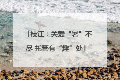 枝江：关爱“暑”不尽 托管有“趣”处