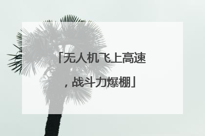 无人机飞上高速，战斗力爆棚
