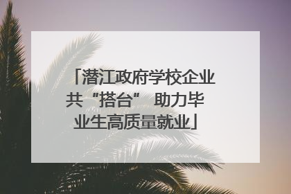潜江政府学校企业共“搭台” 助力毕业生高质量就业