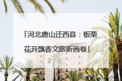 河北唐山迁西县：板栗花开飘香文旅新画卷