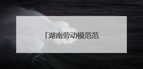 湖南劳动模范范平军：一把砖刀“砌”出精彩人生