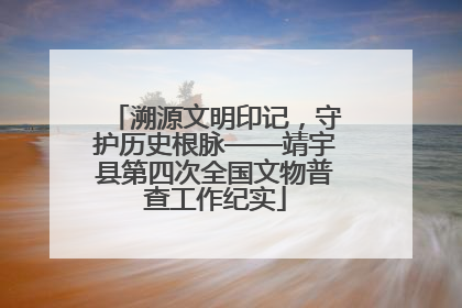 溯源文明印记，守护历史根脉——靖宇县第四次全国文物普查工作纪实