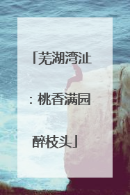 芜湖湾沚：桃香满园醉枝头