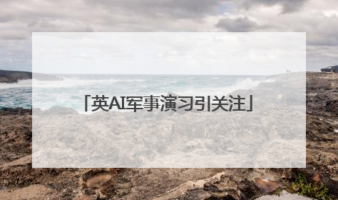 英AI军事演习引关注