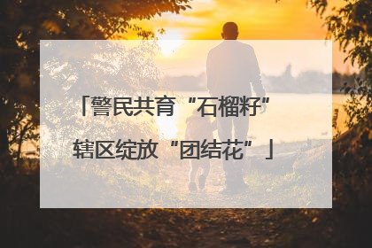警民共育“石榴籽” 辖区绽放“团结花”