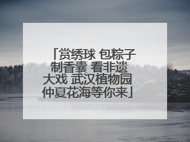 赏绣球 包粽子 制香囊 看非遗大戏 武汉植物园仲夏花海等你来