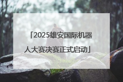 2025雄安国际机器人大赛决赛正式启动