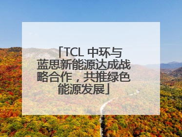 TCL 中环与蓝思新能源达成战略合作，共推绿色能源发展